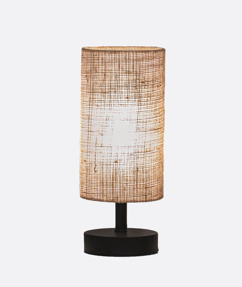 Modern Burlap Table Lamp