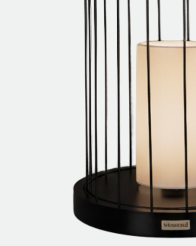 White Shade Islamic Table Lamp