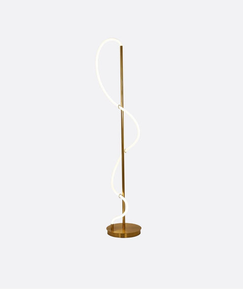 Gold LED Floor Lamp