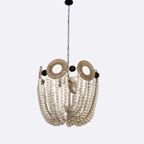 Boho Beaded Chandelier