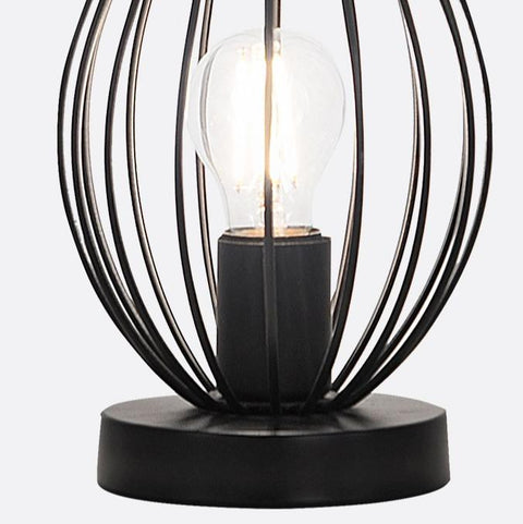Minimalist Black Metal Table Lamp