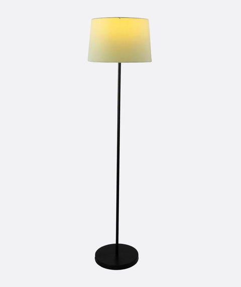 Modern Pistage And Black Torchiere