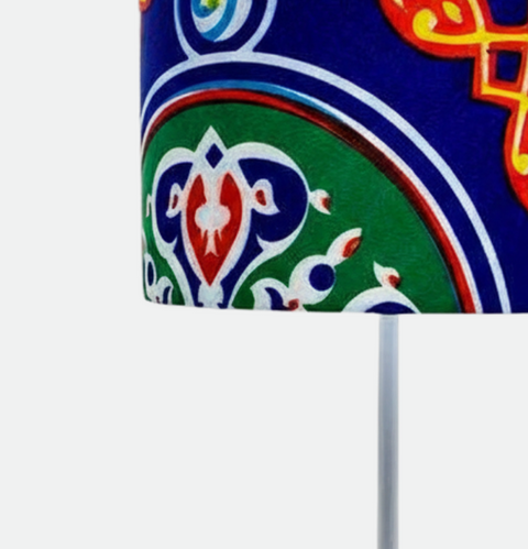 Printed Shaded Table lamp
