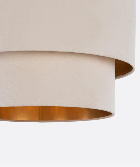 Contemporary Beige Shade Pendant Ceiling