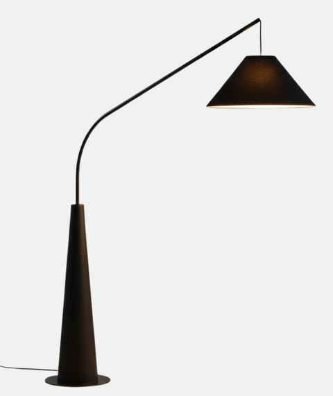 Industrial Black Floor Lamp