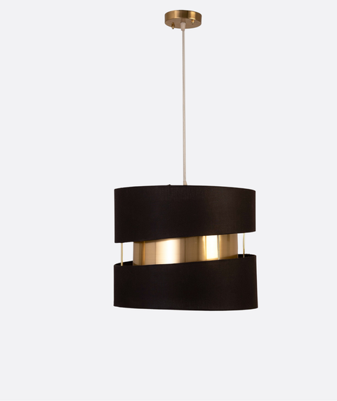 Modern  Black & Gold Modern Chandelier