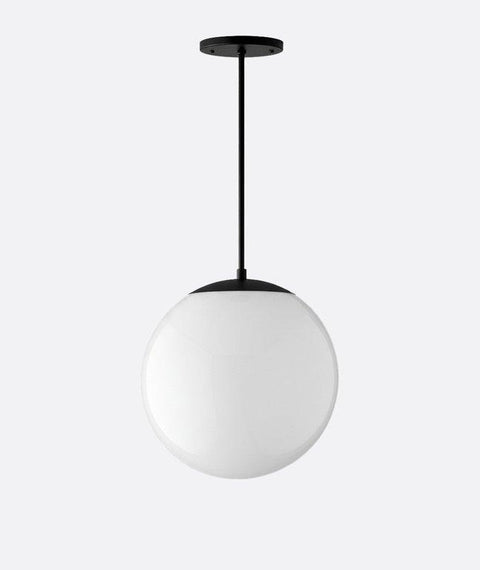 Modern Black Single Pendant