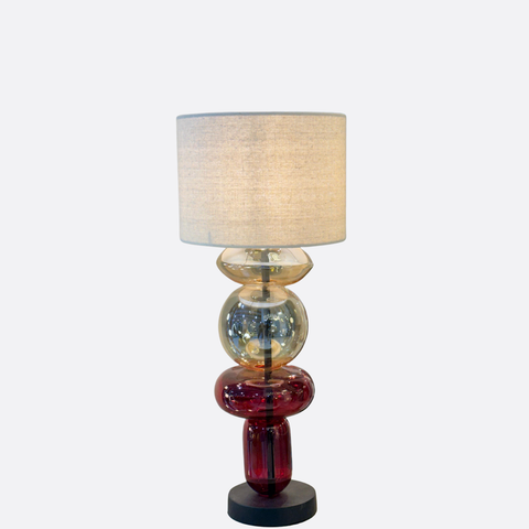 Colored Glass Table lamp