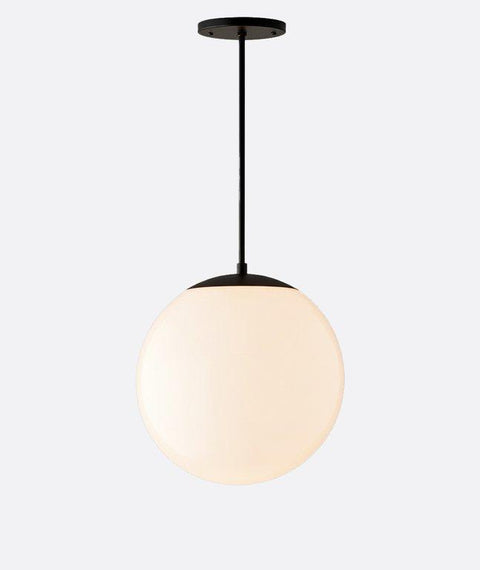 Modern Black Single Pendant