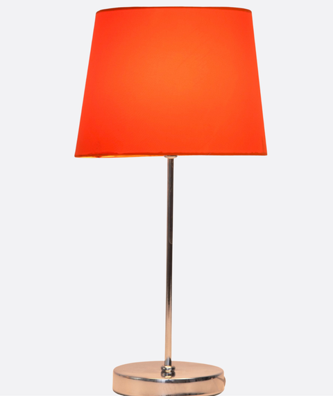 Bold Orange Table Lamp