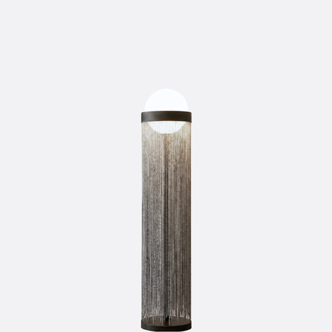 Modern Chains Black and Silver Floor lamp