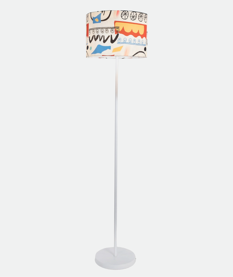 Minimal Printed Floor Lamp