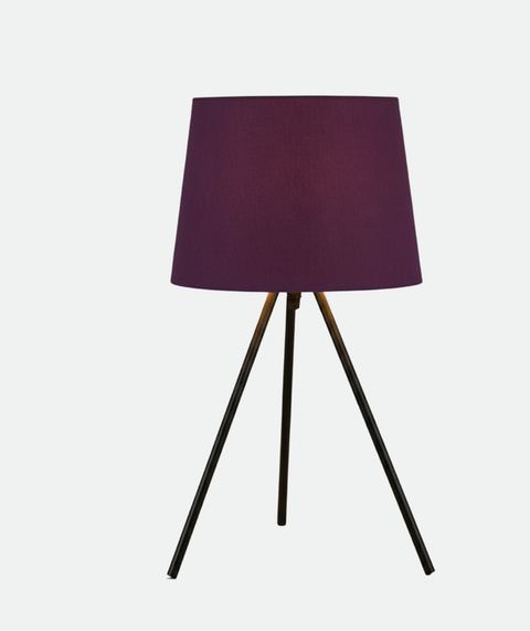 Stylish Purple Table Lamp