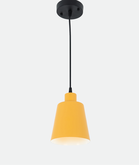 Playful Yellow & White Pendant