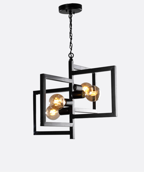 Industrial Black Single pendant