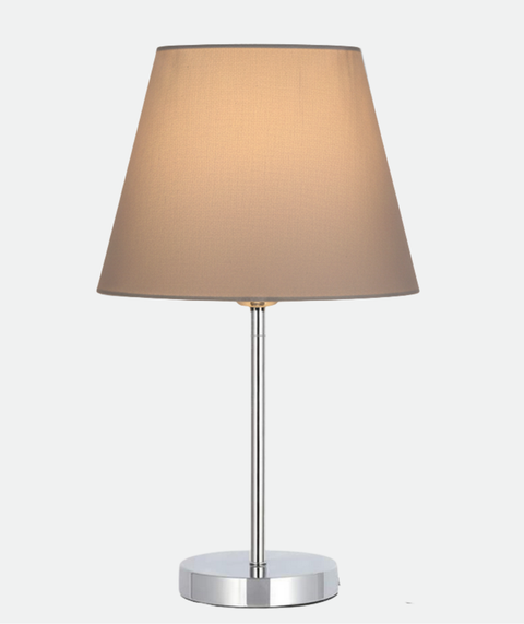 Modern Silver Table Lamp