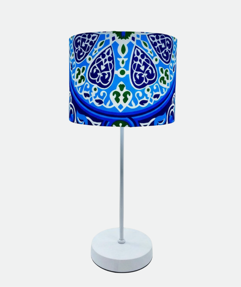 Printed Shaded Table Lamp
