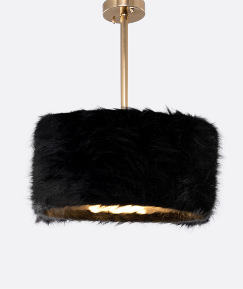 Modern Black Shaded Pendant