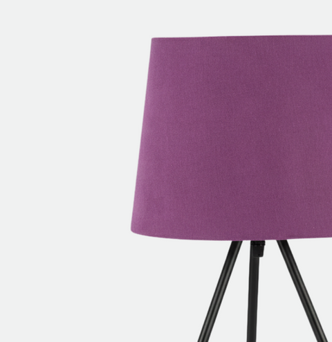 Stylish Purple Table Lamp