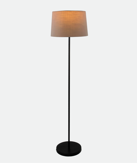 Black Torchiere Floor Lamp