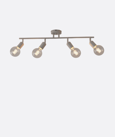 Minimalist Grey Ceiling Lamp