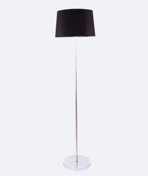 Modern Black And Silver Floor Lamp