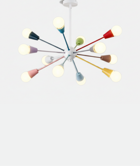 Multi Color Sputnik Chandelier