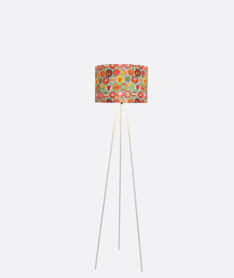 Decorative Kids White Floor Light