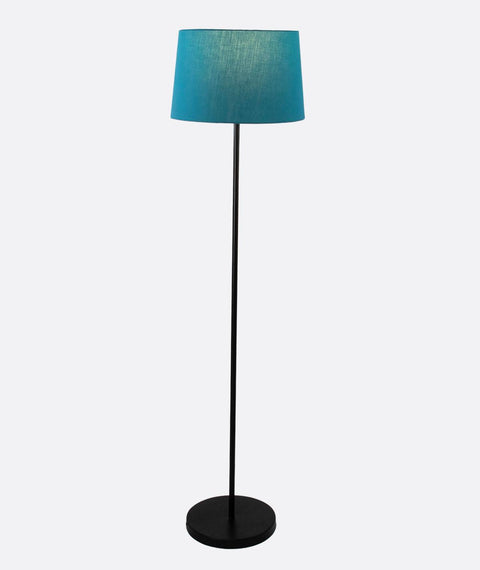 Modern Blue And Black Torchiere