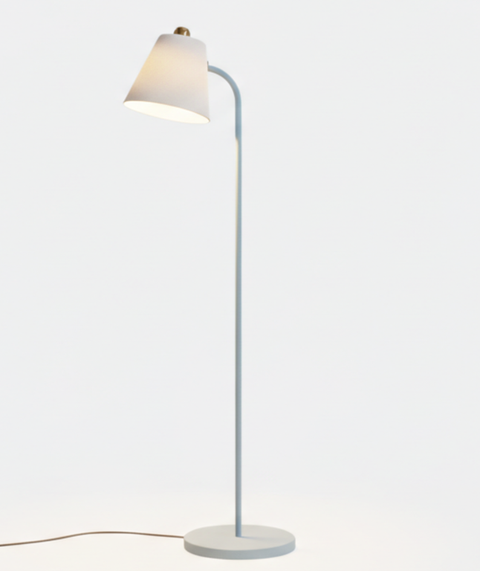 Minimalist Baby Blue Floor Lamp