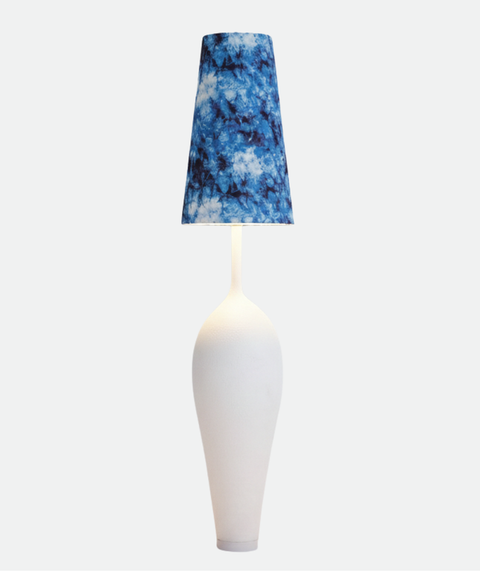 Minimal Blue Table Lamp