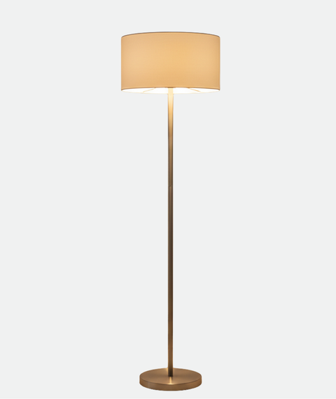 Modern Silver Torchiere