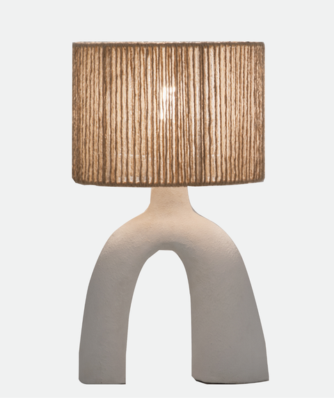 Minimal Beige Table Lamp