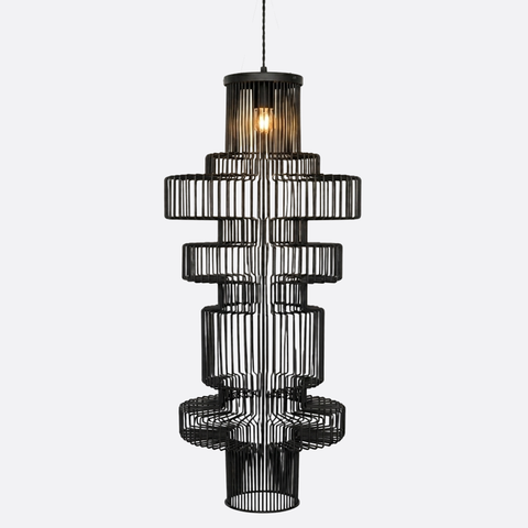 Office Black Wire Pendant
