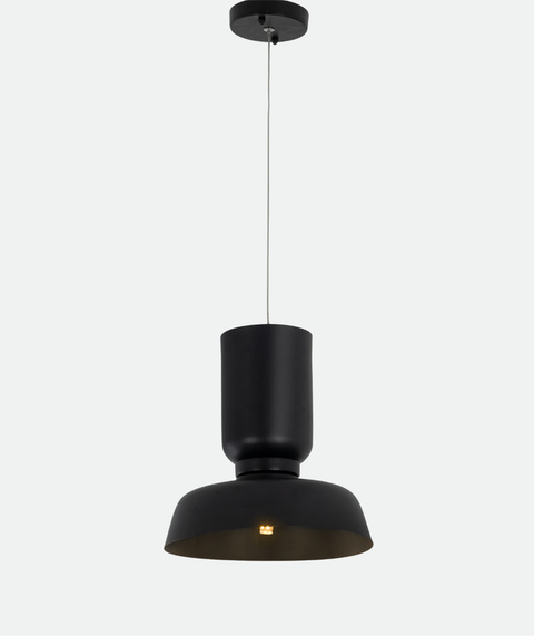 Modern Black Single Pendant