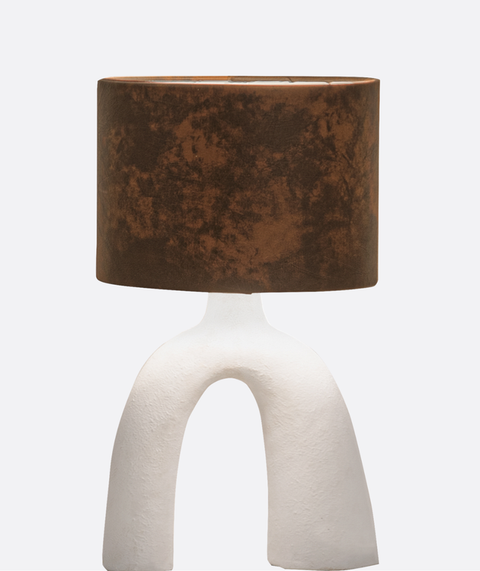 Modern Leather Table Lamp