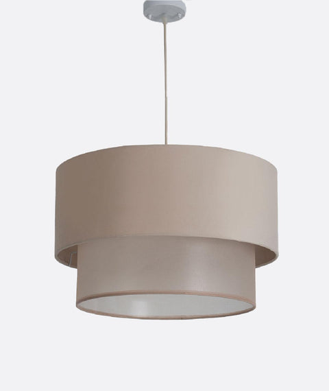 Modern Biege Shaded Pendant