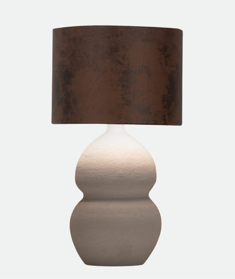 Minimal Brown Table Lamp