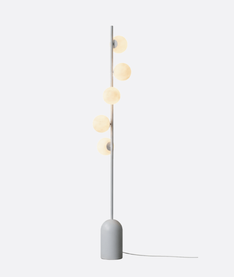 Modern Grey Floor Lamp