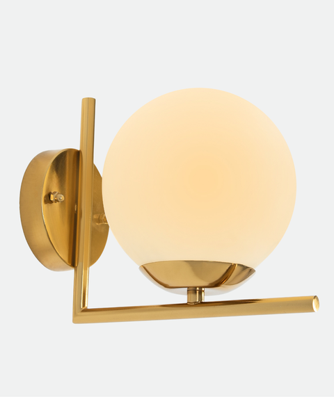 Modern Gold Flushed Wall Lamp