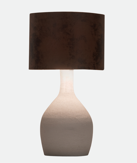 Minimal Brown Table Lamp