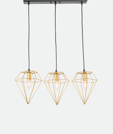 Modern Geometric Track Pendant Light