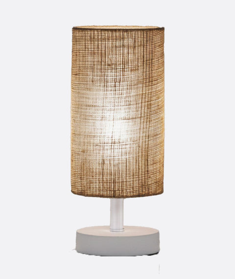 Modern Burlap Table Lamp