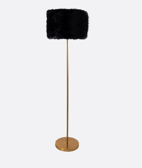 Stylish Gold & Black Torchiere