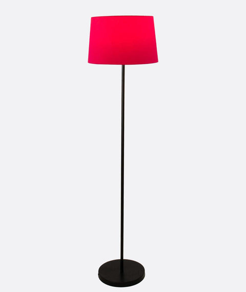 Modern Pink  And Black Torchiere