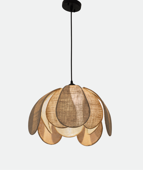 Boho Biege Shade Pendant