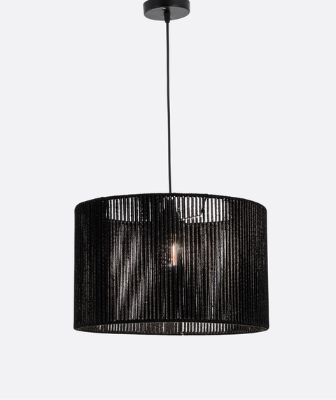 Modern Black Single Pendant