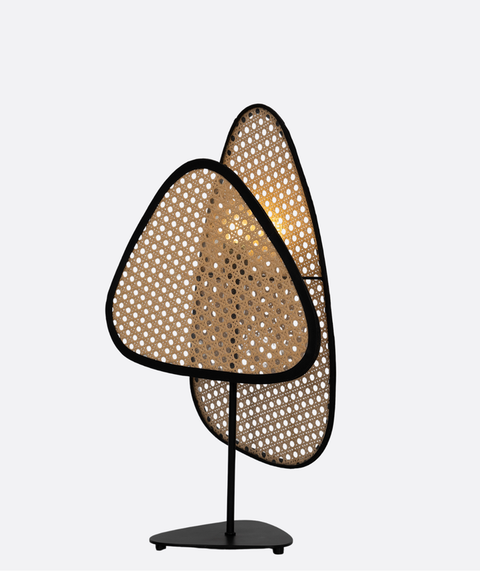 Rattan Sheets Table Lamp