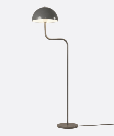 Playful Gray Floor Lamp