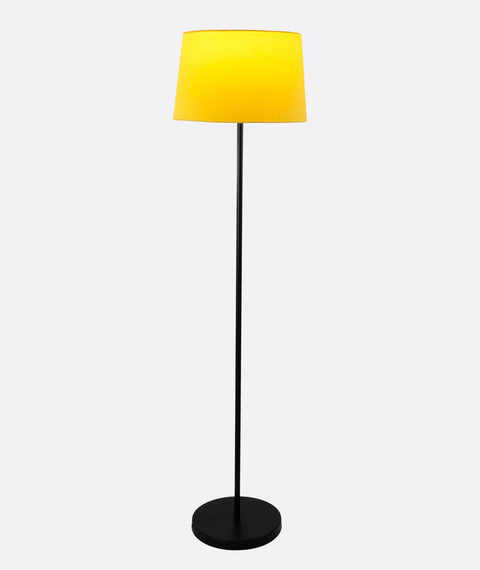 Modern Yellow And Black Torchiere